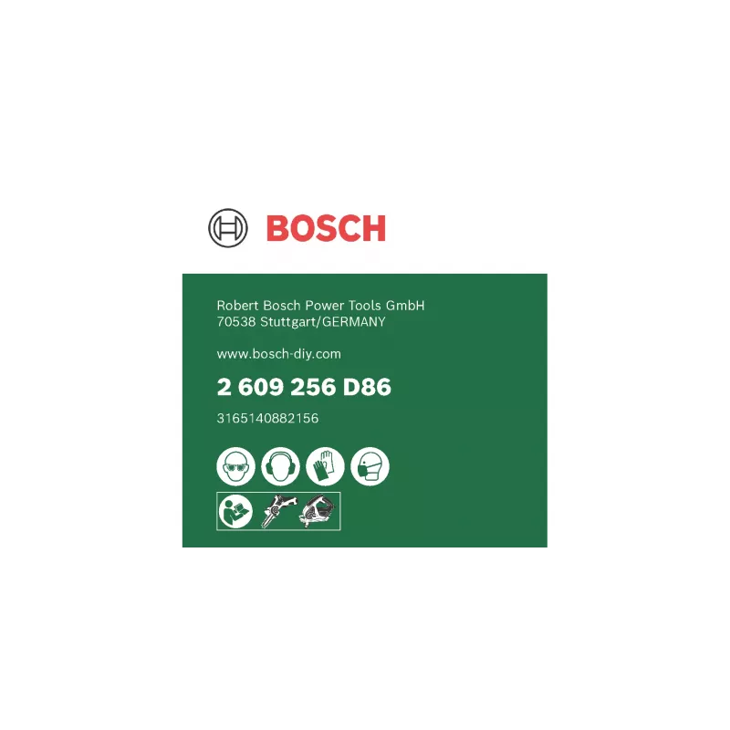 Bosch 2 609 256 D86 pjūklo geležtė medžiui ir plastikui nanoBLADE Wood Speed 65, 65 mm, 1 vnt.