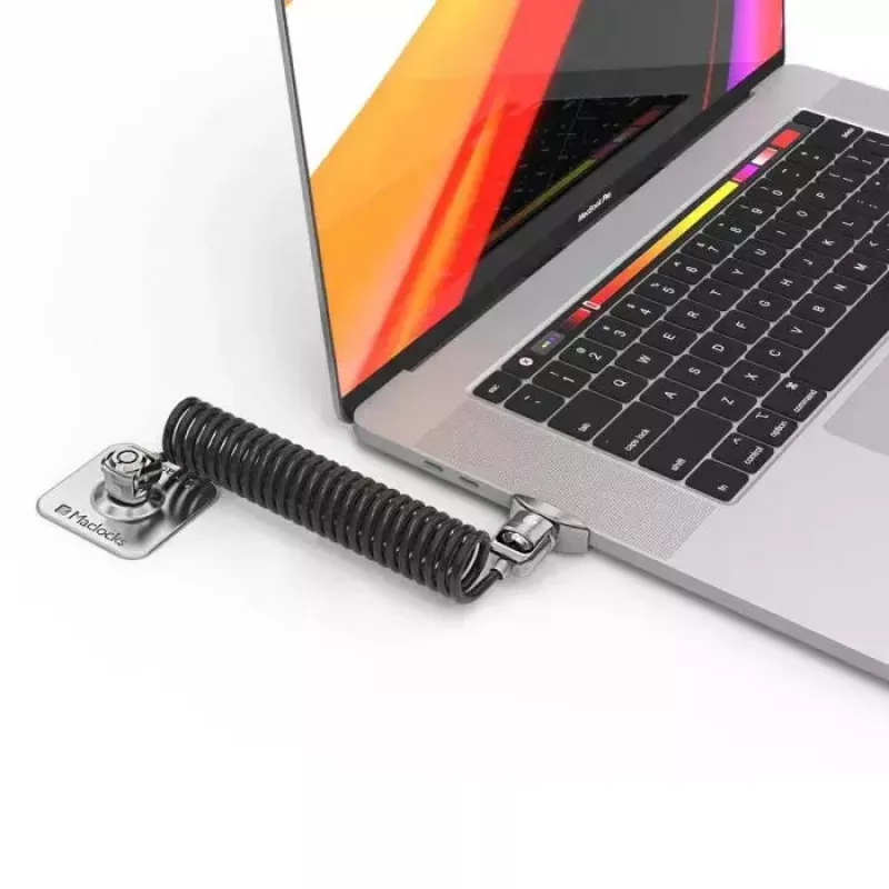 Compulocks 201M VESA sieninis laikiklis su apsauginiu lizdu, juodas