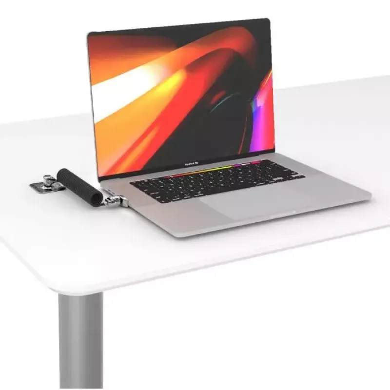 Compulocks 201M VESA sieninis laikiklis su apsauginiu lizdu, juodas