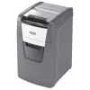 Popieriaus smulkintuvas Rexel Optimum AutoFeed+ 150M, mikro pjūvis, 55 dB, 22 cm, juoda/pilka