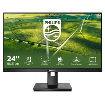 Philips 242B1G/00 monitor 60,5 cm (23,8 colio) 1920 x 1080 pikselių Full HD LED juodas
