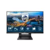 Philips 242B1TC/00 kompiuterio monitorius 60,5 cm (23,8 colio) 1920 x 1080 pikselių Full HD LED jutiklinis ekranas juodas