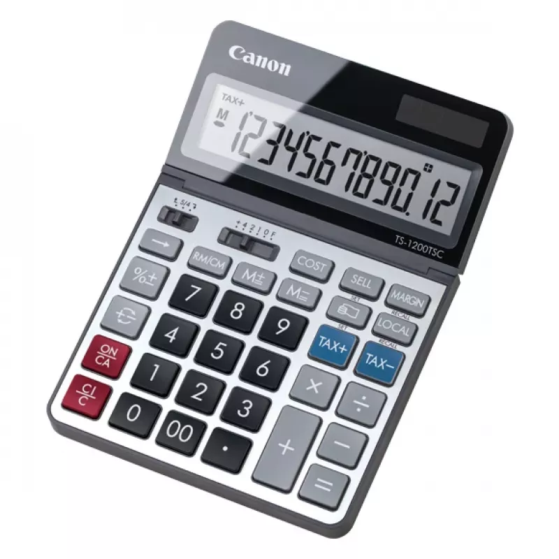 Canon TS-1200TSC skaičiuotuvas stalinis, 12 skaitmenų, metalinis