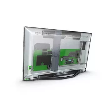 Philips 24HFL3014P/12 Profesionalus LED televizorius 61 cm (24 inch) HD juodas, permatomas 250 cd/m²