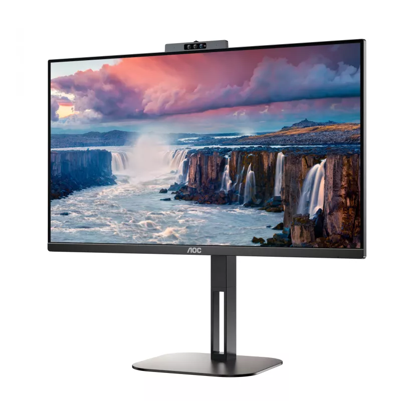 Monitorius AOC V5 24V5CW/BK 60,5 cm (23,8 col.) 1920 x 1080 pikselių Full HD LED juodas