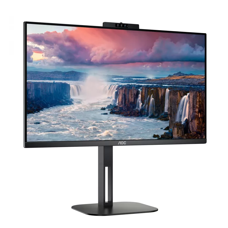 Monitorius AOC V5 24V5CW/BK 60,5 cm (23,8 col.) 1920 x 1080 pikselių Full HD LED juodas