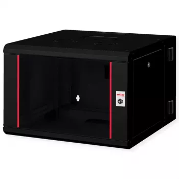 Sieninis stovas ROLINE Pro 7U 600x600 WxD dviejų dalių pasukamas juodas, IP20, 50 kg