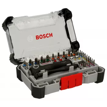Bosch PB SDB 42 vnt. atsuktuvų antgalių rinkinys – preciziniai ir standartiniai antgaliai