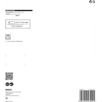 Bosch 2 608 900 334 plokščiasis grąžtas 7 vnt.
