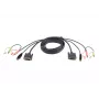 ATEN DVI-D USB KVM kabelis 1,8 m