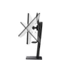 StarTech.com 2MC1S-MONITOR-STAND Crossbar stalinis stovas dviem monitoriams 17–27 colių, VESA, plastikas/aliuminis/plienas, juodos spalvos