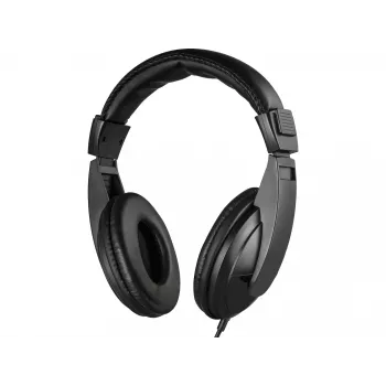 Sandberg Saver MiniJack Headphone Large, laidinės ausinės, skambučiai/muzika, 20–20000 Hz, 270 g, juodos