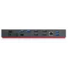 Lenovo 40AN0135EU dokų stotelė / prievadų replikatorius Laidinis Thunderbolt 3 Juoda, Raudona