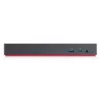 Lenovo 40AN0135EU dokų stotelė / prievadų replikatorius Laidinis Thunderbolt 3 Juoda, Raudona