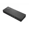 Lenovo 40B00300UK dokų stotelė / prievadų kartotuvas Laidinis Thunderbolt 4 Juoda, Raudona