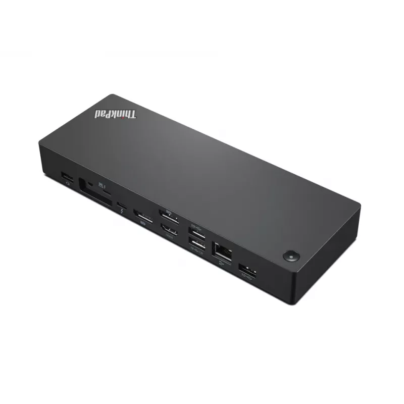 Lenovo 40B00300UK dokų stotelė / prievadų kartotuvas Laidinis Thunderbolt 4 Juoda, Raudona