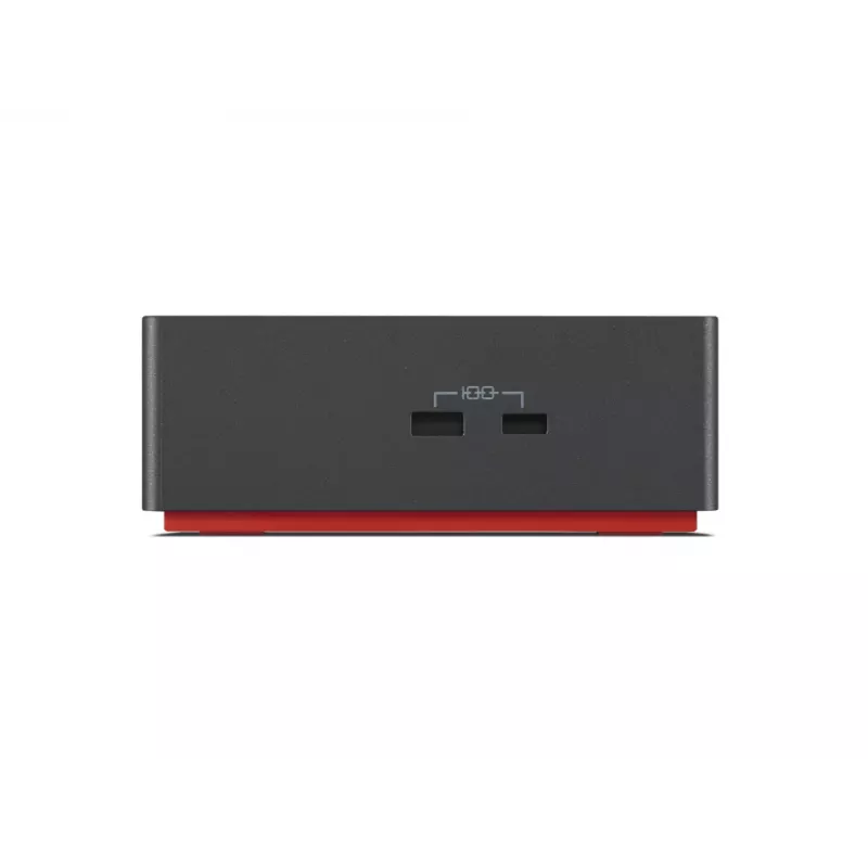 Lenovo 40B00300UK dokų stotelė / prievadų kartotuvas Laidinis Thunderbolt 4 Juoda, Raudona