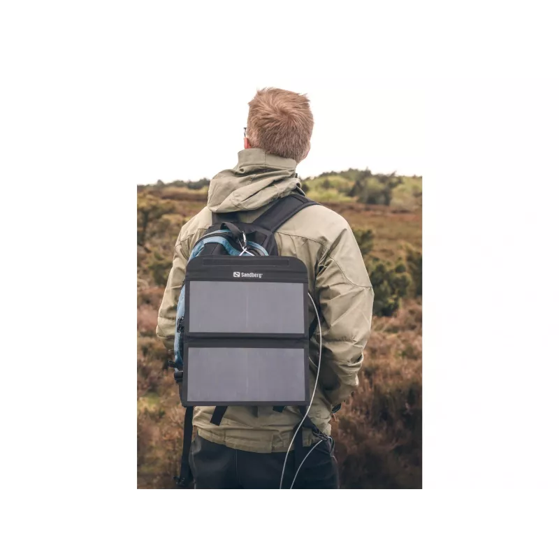Sandberg Solar Charger 13W 2xUSB sulankstomas saulės įkroviklis