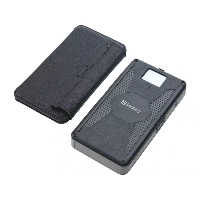 Powerbankas Sandberg Solar 6-Panel 20000mAh Li-polimerinis Juodas