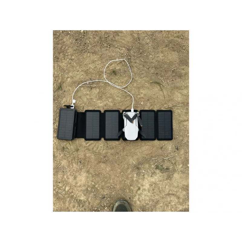 Powerbankas Sandberg Solar 6-Panel 20000mAh Li-polimerinis Juodas
