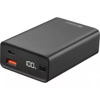 Nešiojamas maitinimo bankas Sandberg Travel Powerbank 20000 PD65W, 20000 mAh