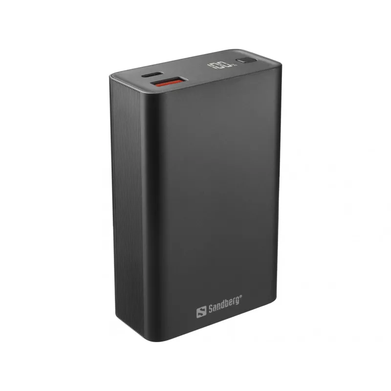 Nešiojamas maitinimo bankas Sandberg Travel Powerbank 20000 PD65W, 20000 mAh