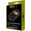 Sandberg 421-02 kišeninis radijas FM+AM Recharge, FM 76–108 MHz, AM 522–1710 kHz, 500 mAh baterija, ekranas, su ausinėmis