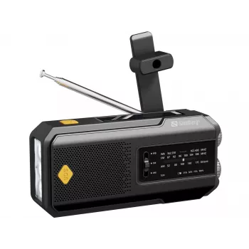Sandberg Survivor Radio All-in-1 2000, nešiojamas radijas su garsiakalbiu, AM/FM, 3 W, analoginis