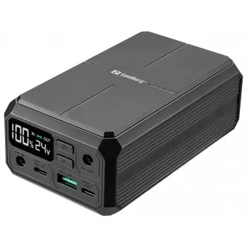 Nešiojamas maitinimo bankas Sandberg Laptop Powerbank 27000 PD100W, 27000 mAh