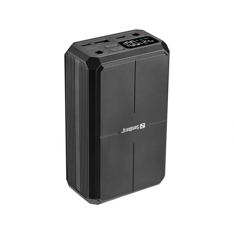 Nešiojamas maitinimo bankas Sandberg Laptop Powerbank 27000 PD100W, 27000 mAh