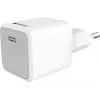 Sandberg 441-57 20W USB-C PD sieninis įkroviklis su integruotu Lightning 1M kabeliu, baltas