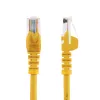 StarTech.com Cat5e eterneto pataisos laidas su apsaugotais RJ45 jungtukais - 10 m, geltonas