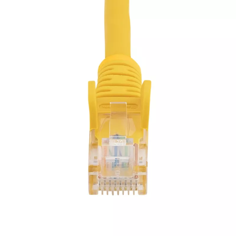 StarTech.com Cat5e eterneto pataisos laidas su apsaugotais RJ45 jungtukais - 10 m, geltonas