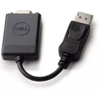 Vaizdo kabelio adapteris DELL 492-11715 DisplayPort į VGA juodas