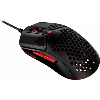 HyperX Pulsefire Haste – žaidimų pelė (juoda-raudona)
