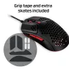 HyperX Pulsefire Haste – žaidimų pelė (juoda-raudona)