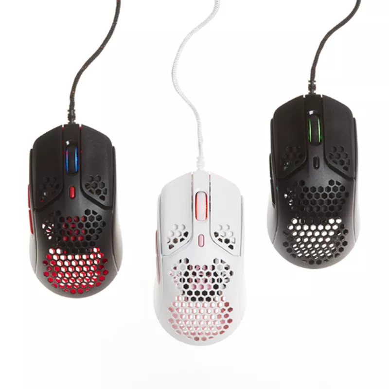 HyperX Pulsefire Haste – žaidimų pelė (juoda-raudona)