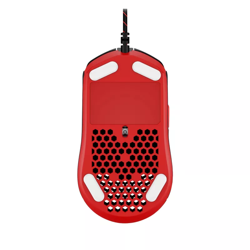 HyperX Pulsefire Haste – žaidimų pelė (juoda-raudona)