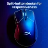 HyperX Pulsefire Dart – Belaidė žaidimų pelė (Juoda)