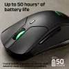 HyperX Pulsefire Dart – Belaidė žaidimų pelė (Juoda)