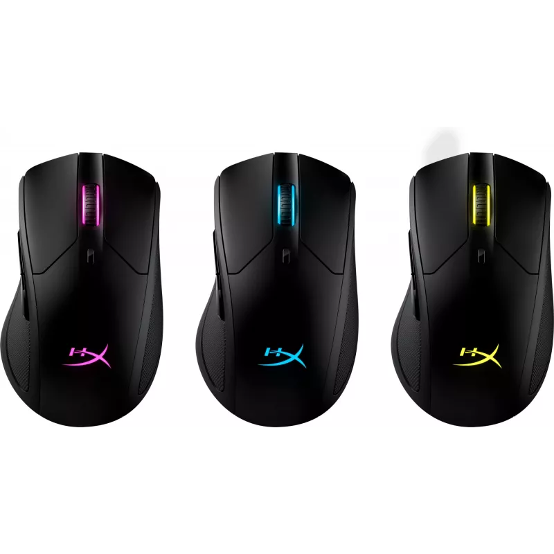 HyperX Pulsefire Dart – Belaidė žaidimų pelė (Juoda)