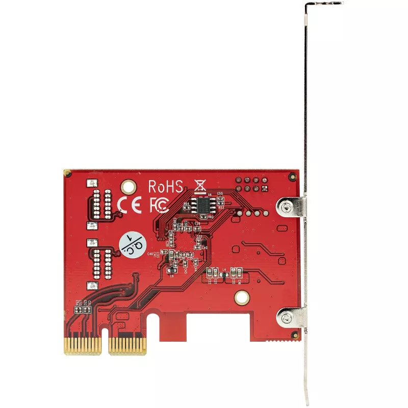 StarTech.com SATA PCIe kortelė – 4 prievadų PCIe SATA plėtimosi kortelė – 6Gbps – žemo profilio laikiklis – sukrauti SATA lizdai – ASM1164 be RAID – PCI Express į SATA keitiklis
