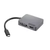 Lenovo 4X91A30366 USB-C kelioninis dokas / prievadų replikatorius, pilka