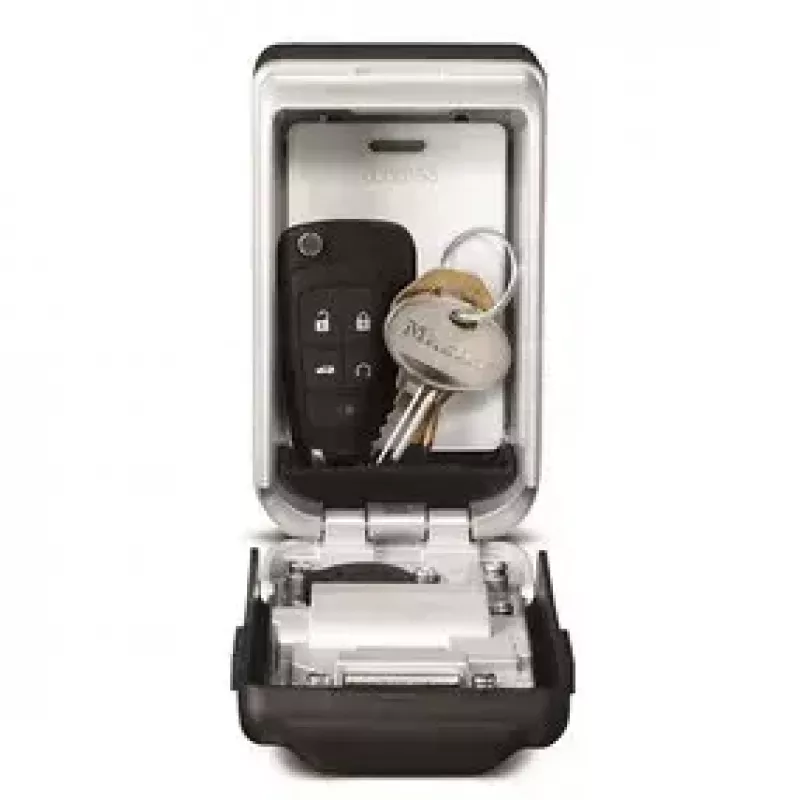Sieninis seifas MASTER LOCK Medium Select Access pilkas su apšviestu ciferblatu
