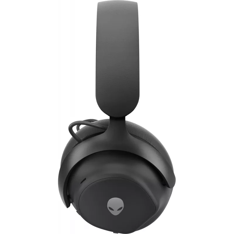 Ausinės Alienware PRO-HS-G-DEAM, belaidės/laidines, žaidimų, USB Type-C, Bluetooth, juodos