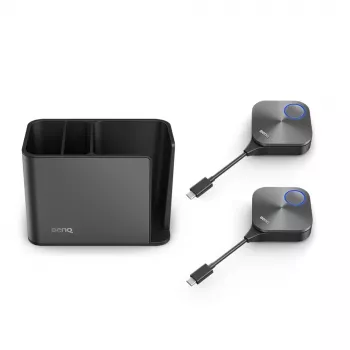 Belaidė pristatymo sistema BenQ TZY61 Desktop, juoda, ABS/aliuminio/PC korpusas, 67×67×23,2 mm