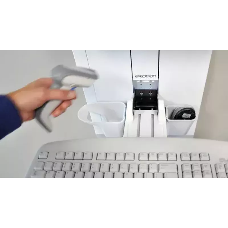 Sieninis vertikalaus pakėlimo laikiklis Ergotron StyleView 61 cm (24 col.)