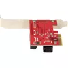 „StarTech.com“ 6 prievadų PCIe SATA III 6Gbps plėtimosi kortelė – ASM1166, ne RAID, žemo/profilio