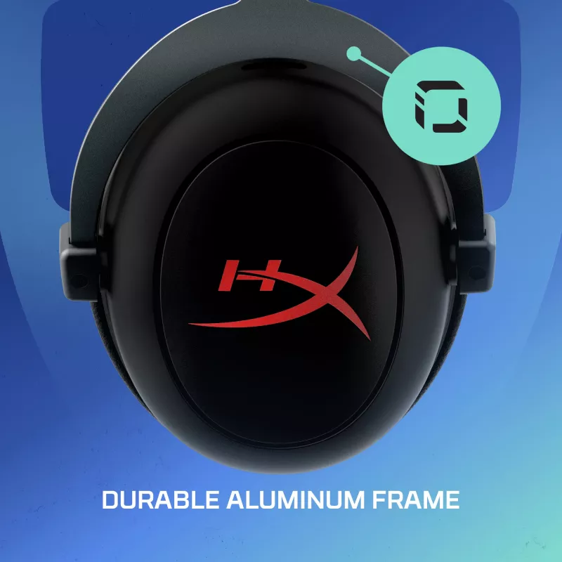 Belaidis žaidimų ausinių komplektas HyperX Cloud II Core Wireless