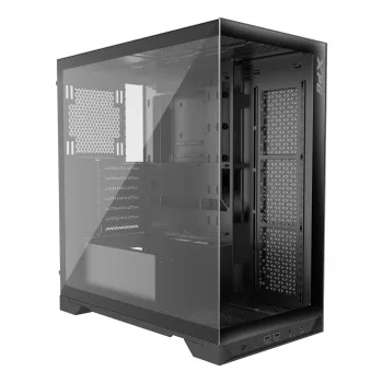 XPG INVADER X WOF Mid-Tower Black - Midi Tower korpusas, juodas, ATX/micro ATX/Mini-ITX, SPCC, 17,5 cm